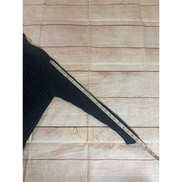 Neiman Marcus Exclusive Women's 100% Silk Turtle Neck Sweater - XL - Picture 8 of 11